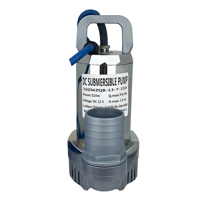 Pompe Solaire Submersible 12V 24V Cuivre pour Puits Profond
