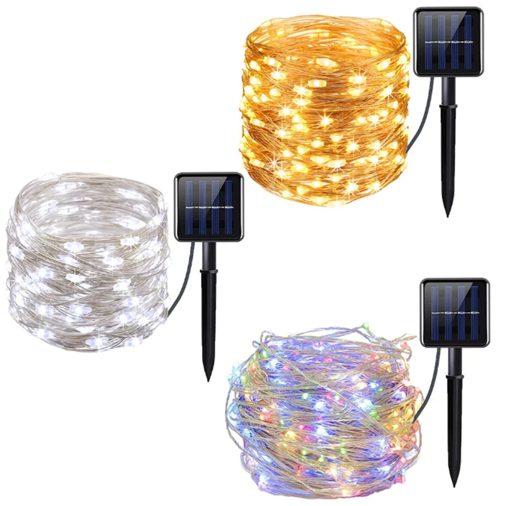 Guirlande Solaire Extérieur Puissante 7 à 32 m 300 LED