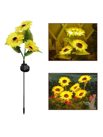 Lampe Solaire Tournesol à Planter Jardin