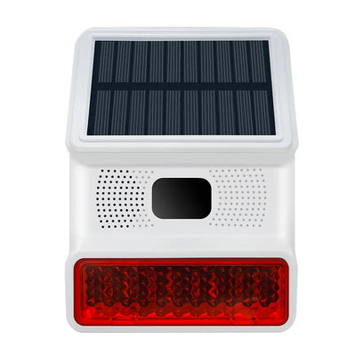Alarme Solaire Sans Fil Sirène et Détecteur Porte-Fenêtre