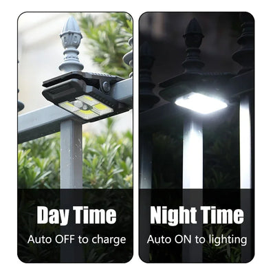 Lampe Solaire à Clipser 45 LED Détecteur de Mouvement