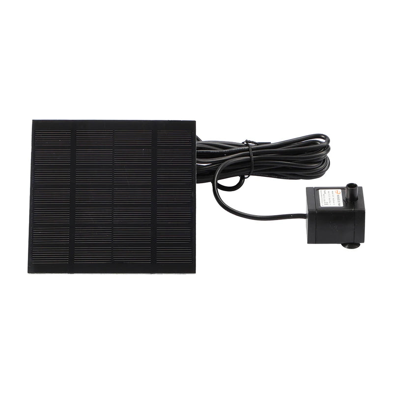Pompe Solaire Submersible avec 6 Buses pour Jardin