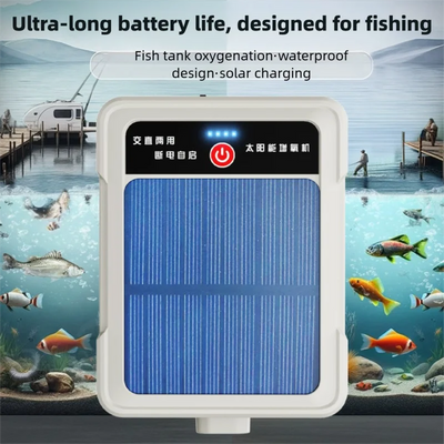 Pompe à Oxygène Solaire Silencieuse pour Bassin et Pêche
