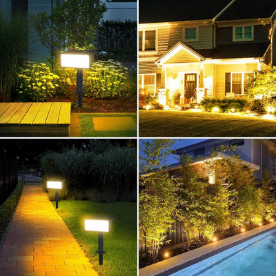 Projecteur Solaire Arbre LED 3000K IP65 Paysage Jardin