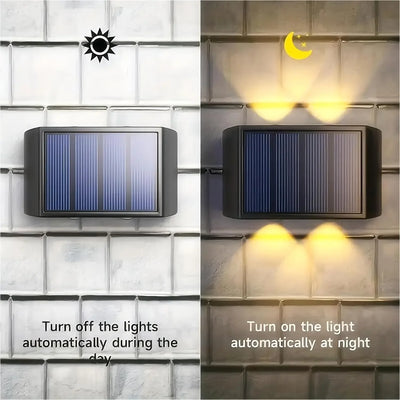 Applique Solaire Murale LED Étanche