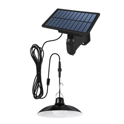 Lampe Solaire Suspendue Industrielle Crépuscule à l'Aube, 1 ou 2 Têtes