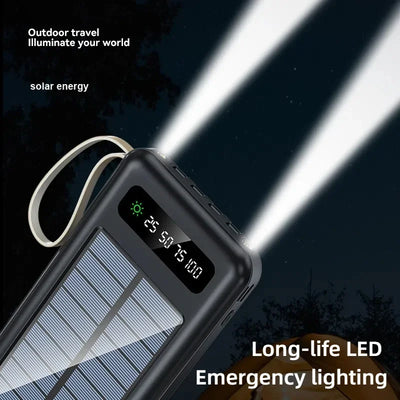 Batterie Externe Solaire 50000mAh Double USB