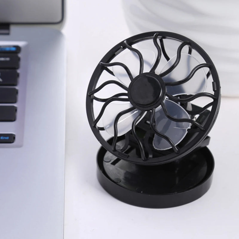 Ventilateur Solaire à Clipser Portable Voyage et Pêche