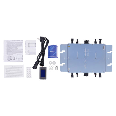 Micro-Onduleur Solaire 1200W MPPT Étanche IP65