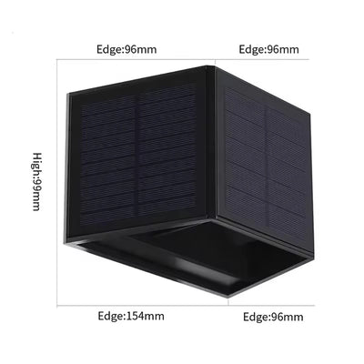 Applique Solaire Murale Extérieure Haut-Bas