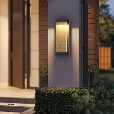 Applique Solaire Murale Extérieure Étanche pour Porte