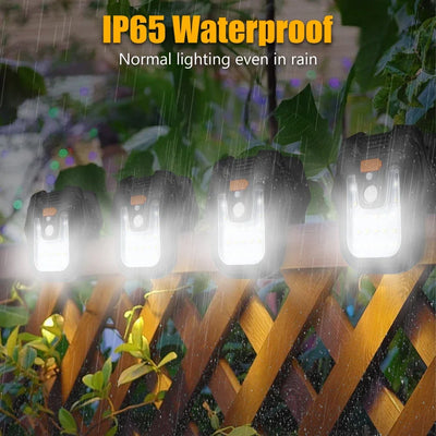 Lampe Solaire à Pince Détecteur de Mouvement IP65