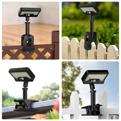 Applique Solaire à Clipser 92 LED Détecteur de Mouvement Étanche