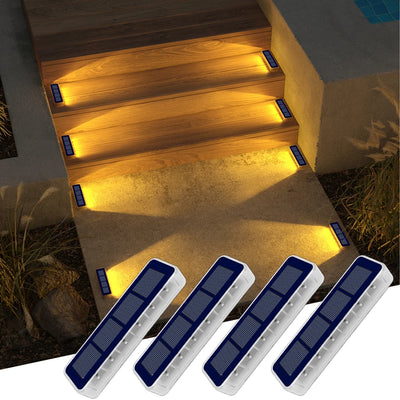 Spot Solaire Escalier LED IP68 Étanche Anti-Vol Extérieur