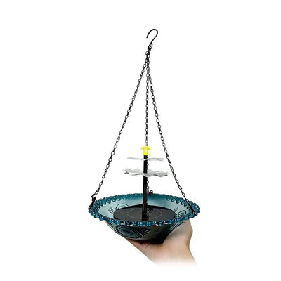 Fontaine Solaire Suspendue à Cascade pour Colibris