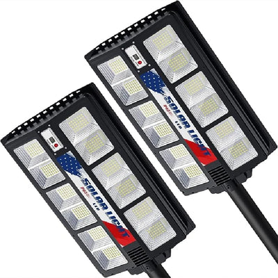 Lampe Solaire de Rue Extérieure Puissante avec Télécommande