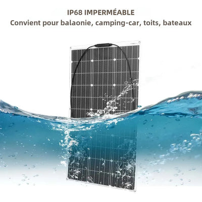 Panneau Solaire Pliable Flexible 100W à 500W