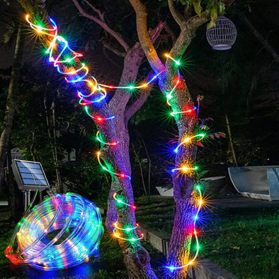 Guirlande Solaire Extérieure Étanche Bande LED