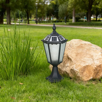 Lampadaire Solaire de Jardin Style Antique