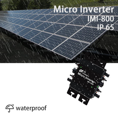 Micro-Onduleur Solaire 1600W WiFi Réseau