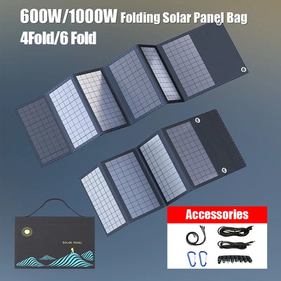 Panneau Solaire Pliable 1000W Sac USB DC