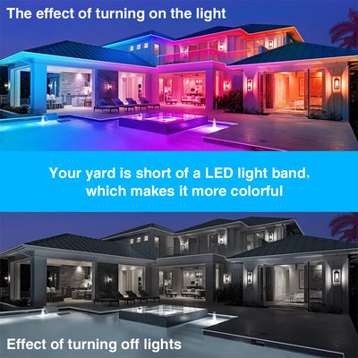 Guirlande Solaire LED Étanche Extérieure Décoration Jardin Noël