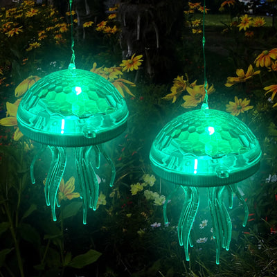 Lampe Solaire Flottante Méduse Multicolore Piscine et Aquarium