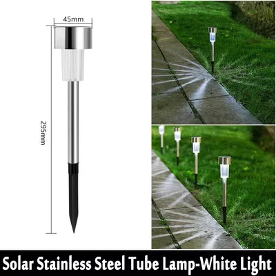 Balise Solaire à Planter Multicolore pour Jardin et Allée
