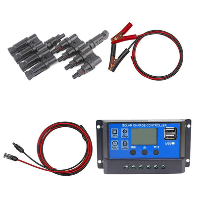 Régulateur de Charge Solaire PWM 12V/24V