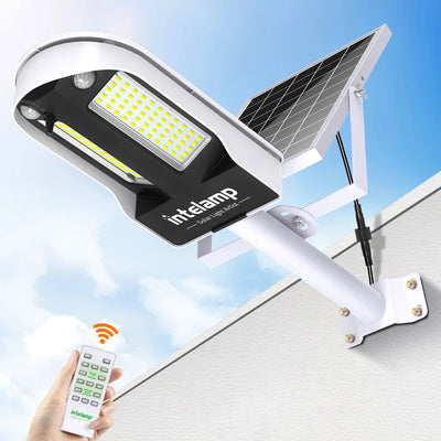 Projecteur Solaire LED 3500lm Capteur de Mouvement Applique Murale