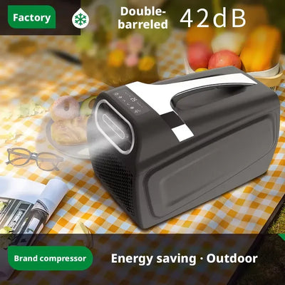 Climatiseur Solaire Portable pour Camping-Car et Extérieur