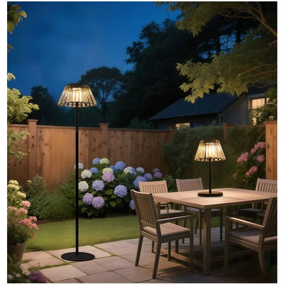 Lampe Solaire de Jardin Design pour Pelouse et Terrasse