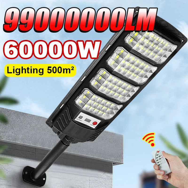 Lampe solaire murale LED puissante étanche IP65