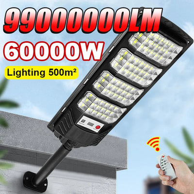 Lampe Solaire Murale LED Puissante Détecteur Mouvement IP65
