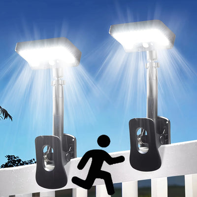 Lampe Solaire à Clipser Extérieur Détecteur de Mouvement 92 LED