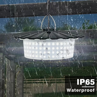 Lampe Solaire Suspendue Extérieure 244 LED avec Télécommande et Détecteur de Mouvement