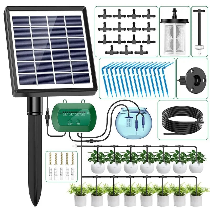 Kit d'irrigation solaire intelligent a batterie