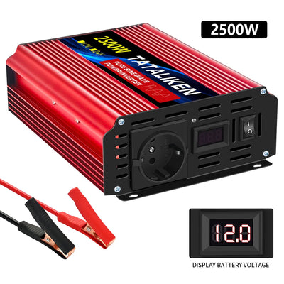 Convertisseur Solaire Onde Pure 12V 24V 220V