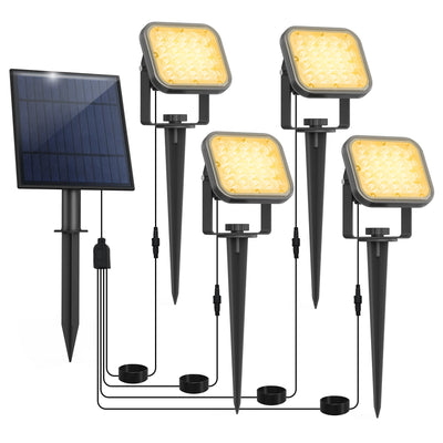 Lampe Solaire Extérieure IP65 Éclairage Paysage Jardin