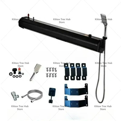 Douche Solaire de Camping 30L, Réservoir de Toit pour 4x4