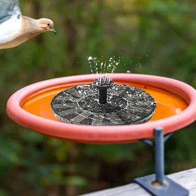 Fontaine Solaire Flottante 13, 16 ou 18 cm pour Bain d'Oiseaux