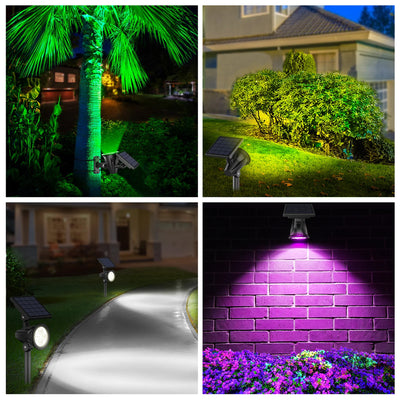 Projecteur Solaire LED Extérieur Étanche - vue 2