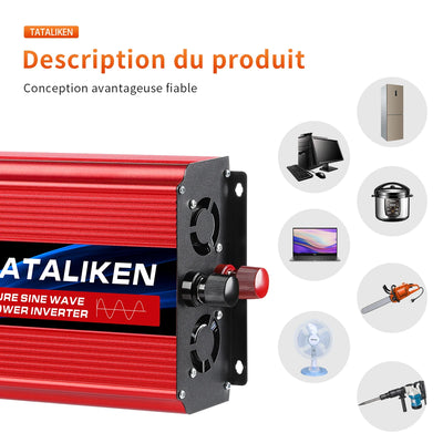 Convertisseur Solaire Onde Pure 8000W 12V/24V