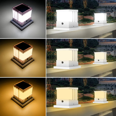 Lampe Solaire Poteau Clôture et Pilier LED 3000K 6000K