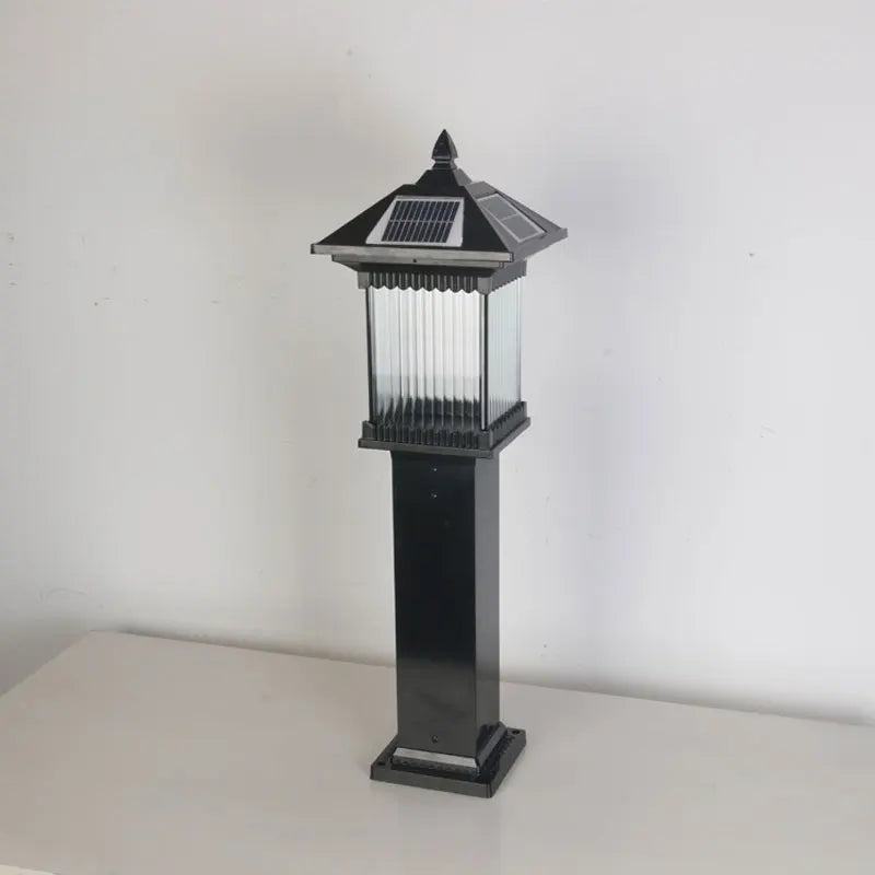 Lampe Solaire de Pilier Extérieure Décorative