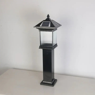 Lampe Solaire de Pilier Extérieure Décorative
