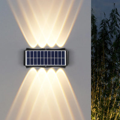 Applique Solaire Murale LED Étanche Cour Rue Jardin Extérieur