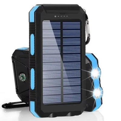 Power Bank Solaire 80000mAh Lampe LED Puissante