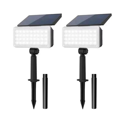 Projecteur Solaire Paysage LED Étanche Jardin Mur Rue