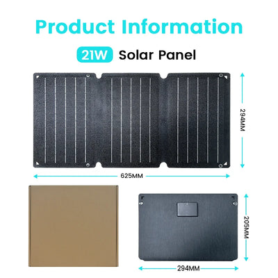 Panneau Solaire Pliable Portable 100W
